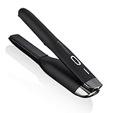 ghd Unplugged Cordless Hair Straightener, Black, 65% More Shine, On the Go Styling, Travel Edition