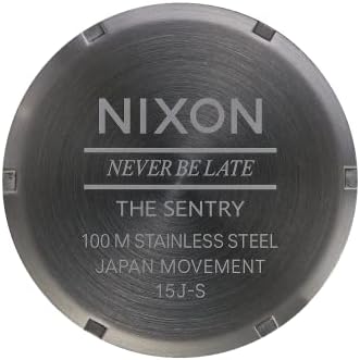 Nixon Men's Sentry Leather Watch