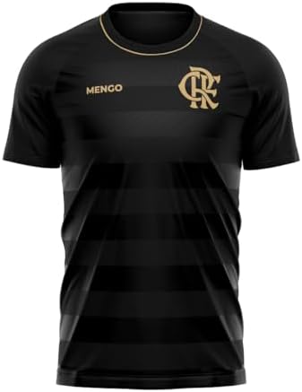 Camisa Flamengo Braziline Elo Masculina - Preto - G