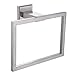 Towel Ring, Aomasi SUS304 Stainless Steel Square Bath Hand Towel Holder Stylish Bathroom Rack for Remodeled Home, Brushed Nickel