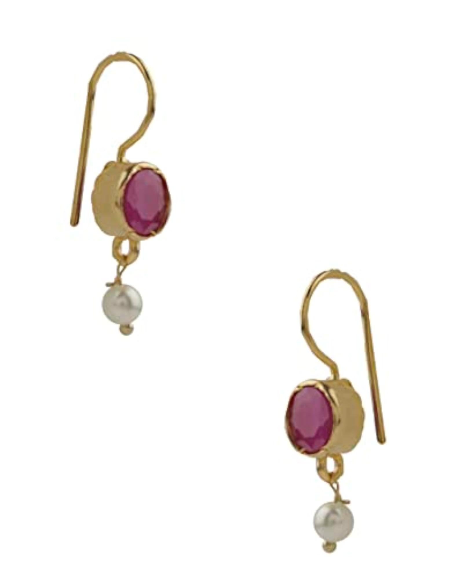Traditional Studded Stone Bugadi Earrings Combo Set