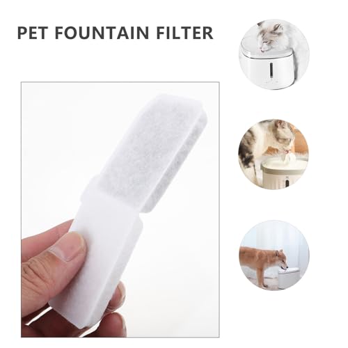Filtros cuadrados para fuente de mascotas PRETYZOOM de 10 unidades 7