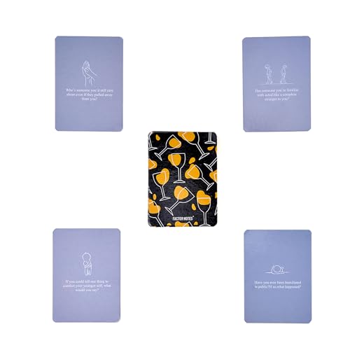 Image of FACTOR NOTES All Ages Conversation Card Game: Wine & Whine