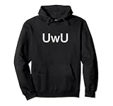 UwU | Cuteness Overload | Fun Internet Slang Pullover Hoodie