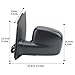 5 Pins Rearview Mirror Assembly Compatible With VW CADDY MK3 2004 2005-2015 Compatible With MK4 CARGO 2015-2020 Textured Black Car Accessories(1pc right)