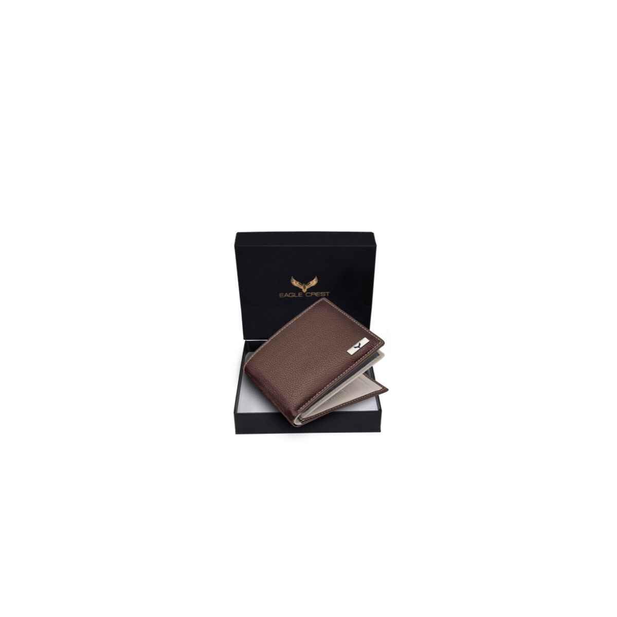 Eagle Crest Kolt Brown/Sand Leather Wallet for Men