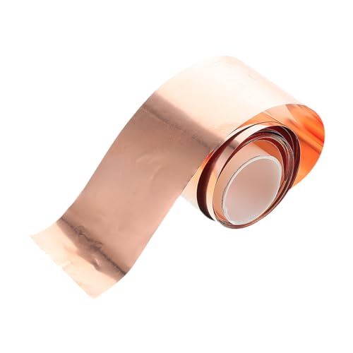 NAMOARLY Sturdy Copper Foil Sheets Roll Electrical Craft Use Thin Metal Foil Plate for DIY Projects