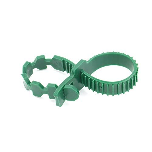 KINGLAKE 5 Pièces Attaches pour Tuteu Arbres 35CM, Attache Branches Vert, Caoutchouc Liens pour Attacher, Tuteur et Attache pour Arbre, pour Le Soutien Plantes – vue 5