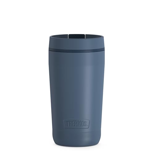 Thermos GUARDIAN MUG 0,35 l, lake blue, Isolier-Trinkbecher aus Edelstahl mit Pulverbeschichtung, Edelstahlbecher, Coffee to go Becher, einfaches Handling, absolut dicht, spülmaschinenfest