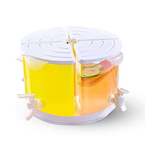 1.45 Gallons Beverage Dispenser With Spigot, Rotate 360° Removable Plastic Juice Dispenser, With Dust-Proof Lid & Large Capacity Removable Stand #TOP1