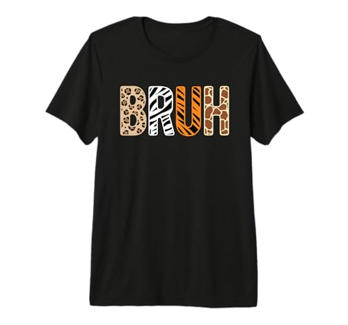 Safari Bruh Zookeeper Funny Animals Wildlife Boys Kids Premium Tri-Blend T-Shirt