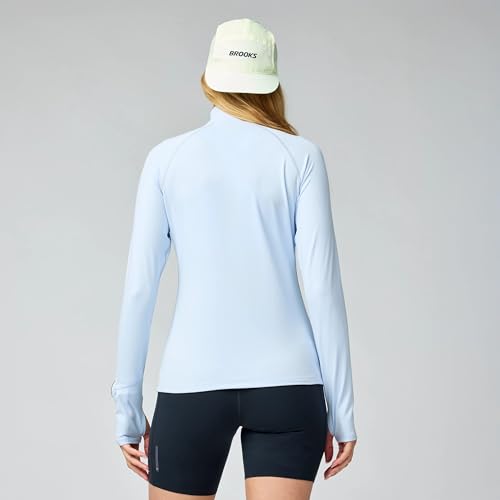 Brooks Women's Dash 1/2 Zip 3.0, Long Sleeve Running Top UPF 50+ - Halogen Blue - S - image 2
