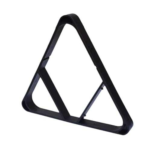 Yiju Billiards Ball Triangle Rack Billiard Triangle Frame Detachable Professional Portable Pool Table Triangle Ball Rack for Bar