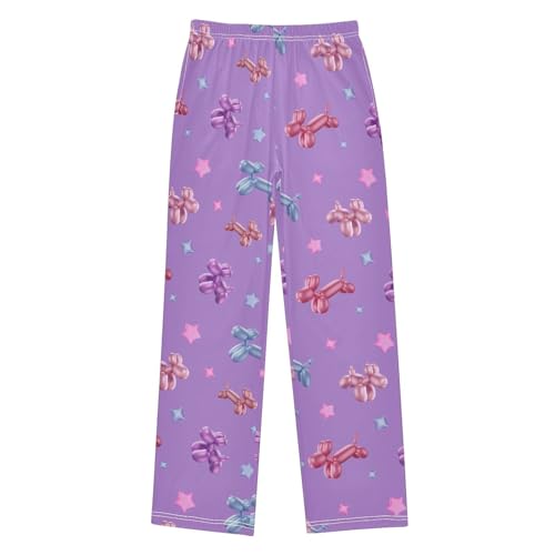 Boys' Pants 3D Balloon Dog Long Bottoms Jogger Pants Elastic Waist Trousers with Pockets S-XL