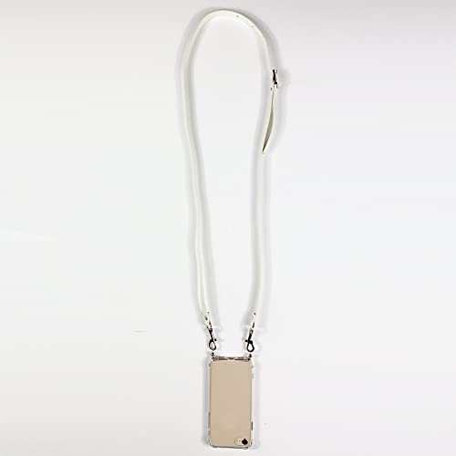 Coque Samsung A34 5G évitez les chutes avec ce cordon en cuir blanc