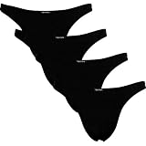 herren string trend 4er Pack Strings Fabio Farini 4er-Pack maskuline Herren String-Tangas in kräftigem Rot, Nachtschwarz, dunklem Blau oder Weiß 4X Schwarz L