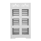 4 Tiers Shoe Cabinets, Shoe Storage Rack White - Image 5