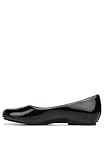 Naturalizer Womens Maxwell Round Toe Comfortable Classic Slip On Ballet Flats,Black Patent Leather,8.5 Medium