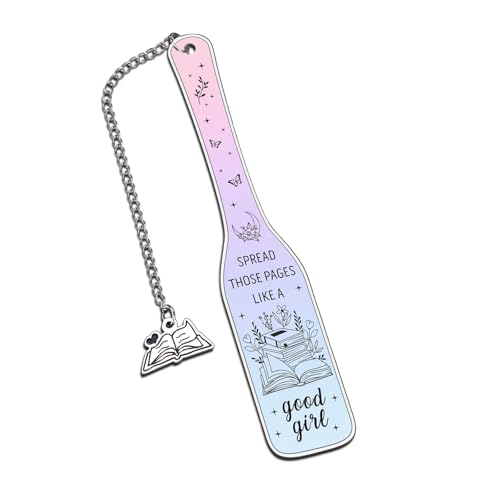 Funny Bookmarks for Women Smut Bookmark for Reading Women Dark Romance Merch for Girls Bookworms Nerd Book Lovers Spicy Book Marks for Friends Adults Female Dorm Room Essentials for Girls