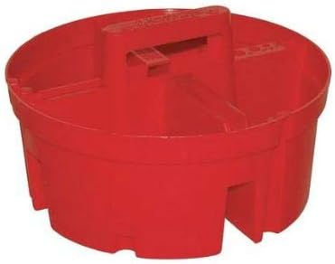 Super Stacker Small Partys Tray in Red, 15054 (Two Pack)