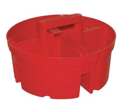 Super Stacker Small Partys Tray in Red, 15054 (Two Pack)