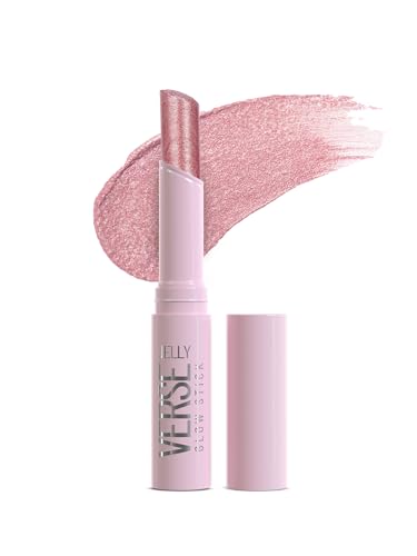 Image of Swiss Beauty Jelly Verse Eyeshadow Glow Stick | Rich Colour Payoff | Crease-Proof | Sparkling Shine | 6 Stellar Shades | Shade- 2. Bronzed Eclipse, 3g