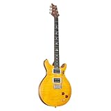 Guitarra eléctrica PRS Paul Reed Smith SE Santana con bolsa de transporte, color amarillo