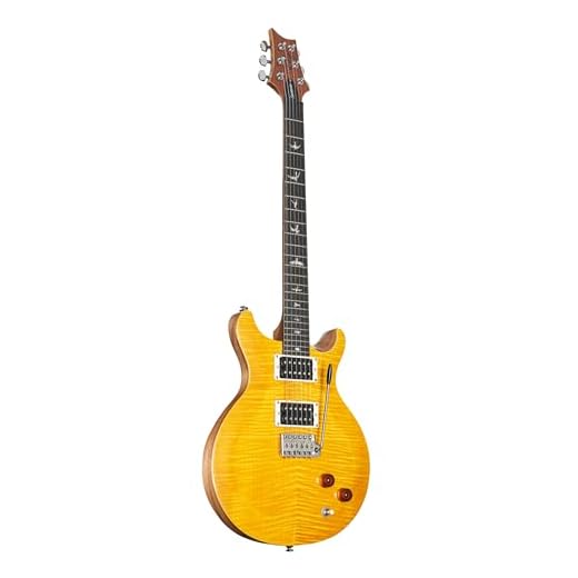 PRS Paul Reed Smith SE Santana Electric Guitar with Gig Bag, Santana Yellow