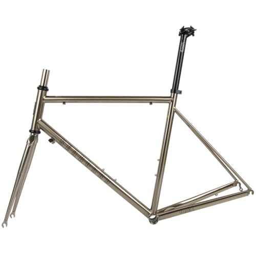 Set telaio bici da strada: telaio bici da strada 700C 44 cm/47 cm/50 cm/53 cm/56 cm telaio in acciaio Cr-Mo con forcella, freno C.