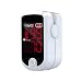 HOME CARE Oxímetro Digital de Pulso de Dedo con Pantalla OLED, Monitor Digital de Frecuencia Cardíaca PR y Saturación de Oxígeno en Sangre SpO2, Indice de Perfusión PI para Detección y Monitorear Diaria COLOR BLANCO