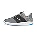 Puma Golf Men's Ignite Elevate DISC Golf Shoe, Quiet Shade-Puma Silver, 9.5