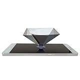 Adecuado para la exhibición de productos de la empresa, interacción de dibujos animados y entretenimiento personal. Solo tienes que abrir el vídeo holográfico, poner el teléfono en el soporte y aparecerá una imagen holográfica 3D.