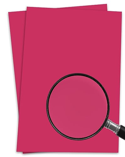 Off Paper Especiais Papel Neon Pacote com 20 Folhas, Rosa (Neon Pink), A4, 180g