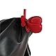 MFMYEE Bondage Gag Latex Maske,Bdsm Maske Fetisch Kopfbedeckung Latex Rollenspiel Sexspielzeug (Schwarz) (M)
