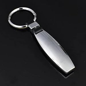 YUYANGZHI 1x metalen waterdruppeltjes auto sleutelhanger lederen sleutelhanger sleutelhanger fit voor sliner m sport AMG…