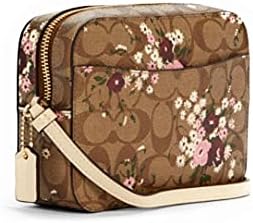 coach camera bolsa in signature canvas