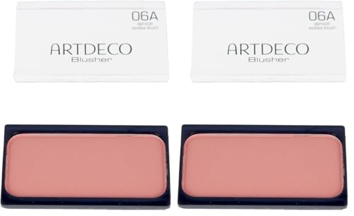 ARTDECO Blusher - Schimmernder Rouge langanhaltend - 1 x 5 g (Packung mit 2)