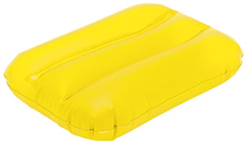Flotador inflable para la playa., amarillo