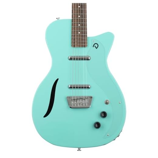 Danelectro Guitarra eléctrica Barítono Vintage - Dark Aqua