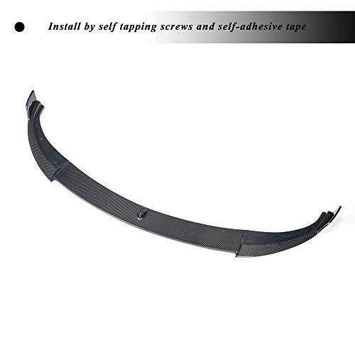 Jcsportline Fits Bmw Z Series E89 Z4 2009-2016 Carbon Fiber Front Chin Spoiler Cf Lower Lip Air Dam Protector #TOP3