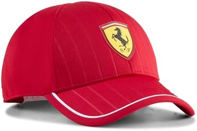 PUMA Scuderia Ferrari F1 2025 Team Hat - Red- One Size Fits Most