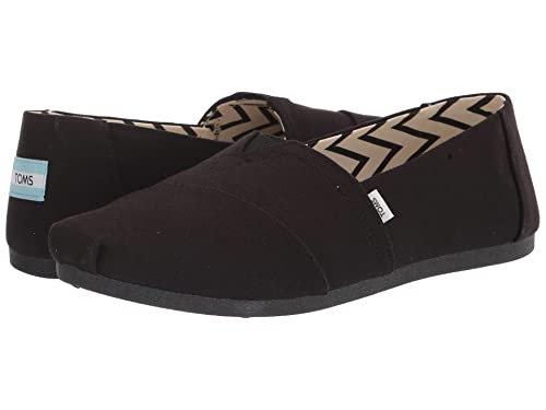 TOMS Classic Alpargata Black/Black 12 B (M)