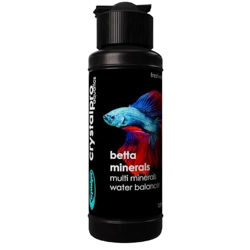 Betta Minerals – Concentrated Electrolyte & GH Restorer – Safe Salt Alternative for Plants & Shrimp – Ideal for RO Water & Stress Relief – 4.2 oz (125ml)
