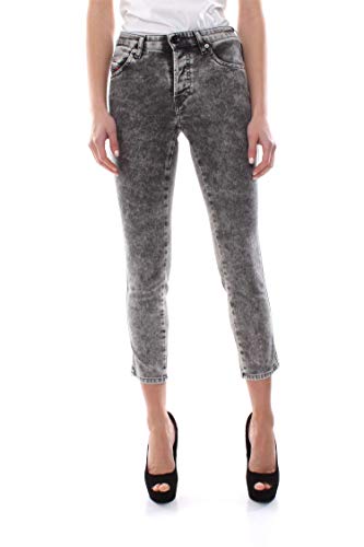 Image of Diesel BABHILA Jeans Women Denim Grey 31 L30