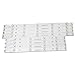 FVGVKAMALL LED Backlight Strip 9 Lamp Compatible with LG 47