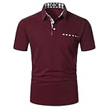 [Diverses occasions]:Ce polo à manches courtes pour hommes convient à diverses occasions telles que le travail, l’école, les loisirs, le golf, le tennis, le rugby, les vacances, les voyages, la fête, etc.