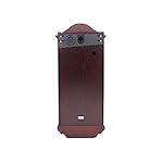 SEIKO Stately Dark Brown Solid Oak Case Wall Clock with Pendulum and Chime - Image 3