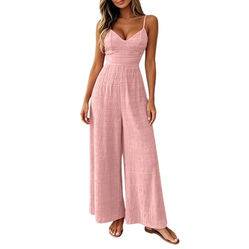 Combinaison confortable et ample rose pour camoufler les rondeurs