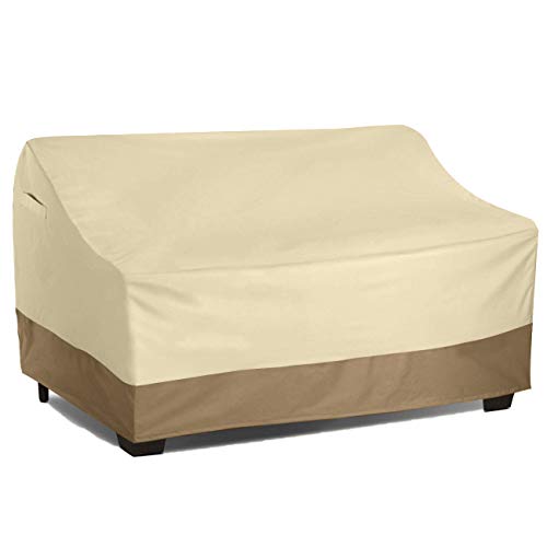 Vanteriam Waterproof Bench/Loveseat Cover, Large Outdoor Furniture Covers Waterproof For Loveseat/Bench. #TOP11