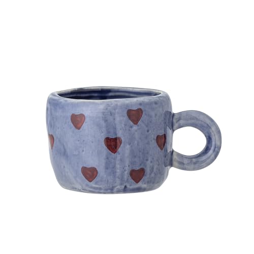 Bloomingville Mini Nini Tasse, Blue, Steingut, D6,5xH5 cm, 115 ml